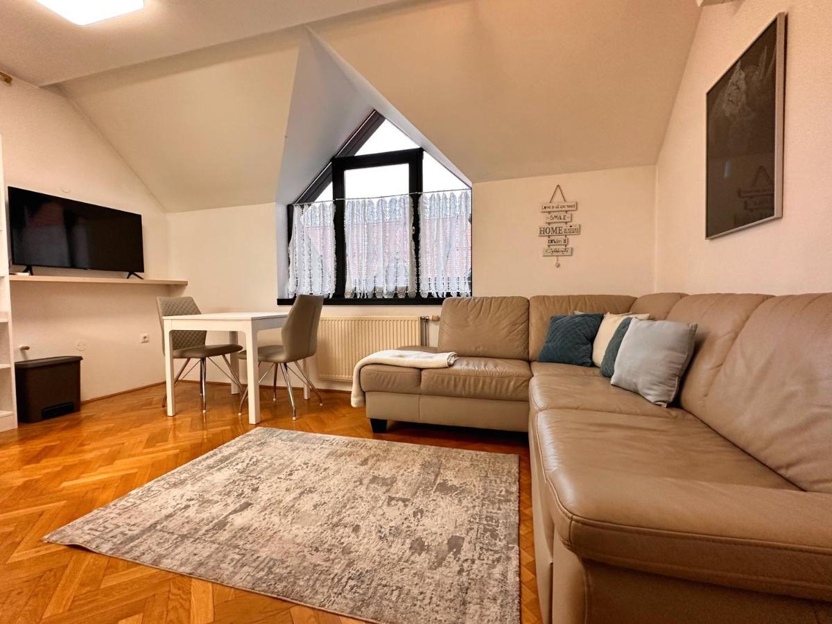 Charming City Loft Apartment Ljubljana Bagian luar foto
